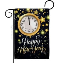 Ornament Collection G192142-BO 13 x 18.5 in. New Year Countdown Garden Flag with Winter Double-Sided Decorative Vertical Flags House Decoration Banner Yard Gift