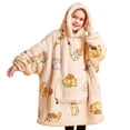 thumbnail image 1 of Sudadera portátil con capucha Giggling Getup Sherpa Fleece para niños, 1 of 7
