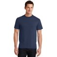 thumbnail image 2 of Port & Company PC55 Mens Core Blend Tees, Navy - Medium, 2 of 2