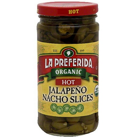La Preferida Hot Jalapeno Nacho Slices, 11.5 oz (Pack of