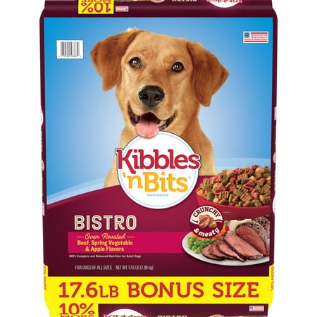 UPC 079100533879 product image for Kibbles 'N Bits Bistro Oven Roasted Beef, Spring Vegetable & Apple Flavor Dog Fo | upcitemdb.com