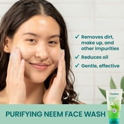Himalaya Purifying Neem Face Wash with 5 Parts of Neem, 5.07 fl oz (150 ml)