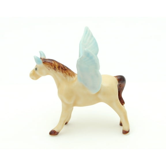Handmade Miniatures Ceramic Pegasus Figurine Animals Decor/Animal Collection