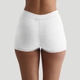 thumbnail image 4 of Women's Two Piece Outfit Summer Co Ord Set Tracksuit Full Set Sleeveless Crop Tank Top Shorts with Pockets 2 Piece Beach Holiday Lounge Set Streetwear Sport Gym Sets White M, 4 of 6