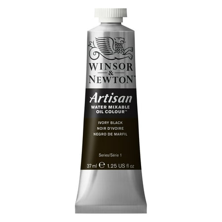 UPC: 0094376896220 | Winsor & Newton Artisan Water Mixable Oil Color  37ml  Ivory Black