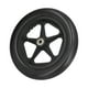 thumbnail image 3 of Wheelchair Rear Wheels, Replacement Wheel Compatibility No Inflatable 12 Inch With 12mm Bearing Hole For Hospital, 3 of 8