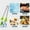 🌻Green_New#279, variant on Stainless Steel Mini Tongs for Ice Cubes and Food with Silicone Tips Small Serving Tongs for Charcuterie Boards Desserts Appetizers