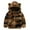 Brown, variant on LLYwey Baby Coat Toddler Baby Boys Girls Stripe Camouflage Plush Cute Bear Ears Winter Hoodie Thick Coat Jacket New Big Girls Long Sleeve Hoodies Casual Jackets Outwear Dark Gray 12-18 Months