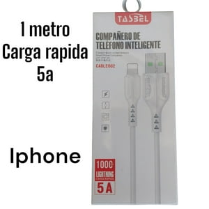 Cargador Iphone 25W Adaptador De Carga Rápida USB C A Cable  Lightning/Compatible Para X XR 12 13 14