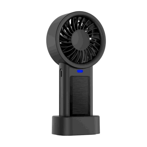 2025 new solar charging handheld fan USB mini fan