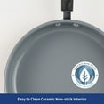 thumbnail image 2 of Tramontina PrimaWare 1 Quart Ceramic Steel Gray Open Sauce Pan, 2 of 5