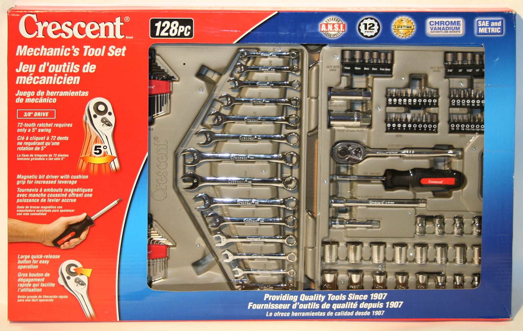 MECH TOOL SET 128PC