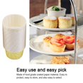 thumbnail image 3 of 100PCS Mini Cupcake Liners Paper Round Cake Baking Cups Muffin Cases Home Party Wedding Yellow, 3 of 11