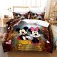 thumbnail image 1 of Black and White Disney Mickey Mouse Bedding Set Couples Minnie Mouse Bed Comforters Cover Set King Duvet Cover with Pillowcase220x240cm 3pcs Gao Jinjia LED, 1 of 2