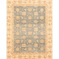 thumbnail image 1 of Ahgly Company Machine Washable Indoor Rectangle Abstract Brown Gold Area Rugs, 2' x 5', 1 of 7