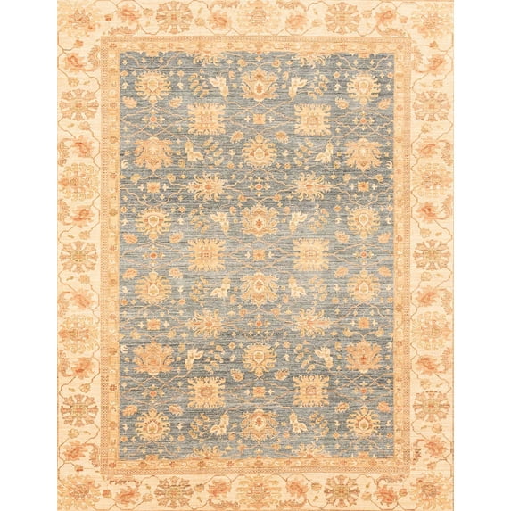 Ahgly Company Machine Washable Indoor Rectangle Abstract Brown Gold Area Rugs, 2' x 5'