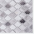 thumbnail image 3 of Linon Laredo Fortin Woven Polyester 6'7"x9'7" Rug in Gray, 3 of 5