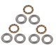 thumbnail image 5 of YUMILI 10 Uds. Cojinete de bolas de empuje avión carga Axial hardware de acero equipo mecánico Industrial(3613-0521-0012), 5 of 8