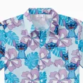 thumbnail image 2 of Disney Mens Shirts Lilo & Stitch Graphic Polo Down Floral Shrit Family Matching Summer Outfits, 2 of 5