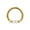 Gold-1, variant on Fashionable Geometric Ear Bone Rings Seamless Smooth Stainless Steel for Present Giving
