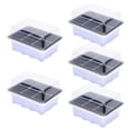 thumbnail image 3 of Indoor Propagation Box Mini Greenhouse Propagation Set Tray with Lid 1/2/5Pcs, 3 of 9