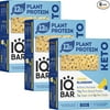 IQBAR Brain and Body Keto Protein Bars - Lemon Blueberry Keto Bars (12 Count (Pack of 3))