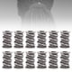 thumbnail image 5 of Cuentas Para El Cabello, Cuentas Para Barba Vikinga, Gruesas Y Brillantes, Para Hacer Bricolaje, Bordes Cómodos, 50 Piezas Para Collares Para Pulseras, 5 of 7