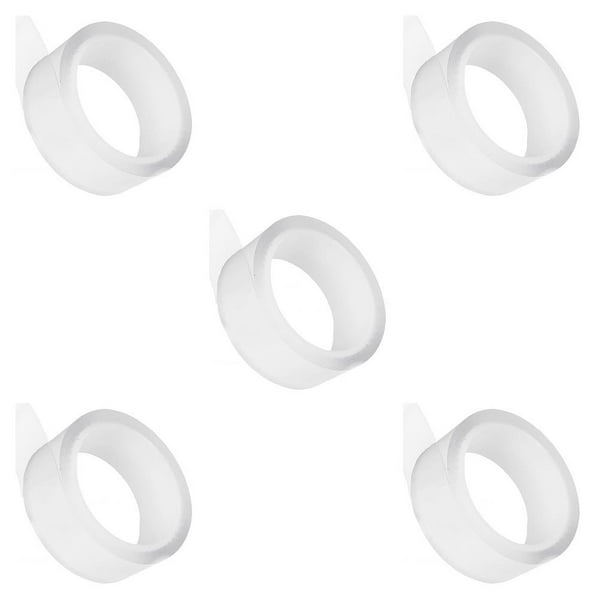 Cinta autoadhesiva Sidaley para fregadero de cocina transparente 20mmx3 Metrosx0.5mm