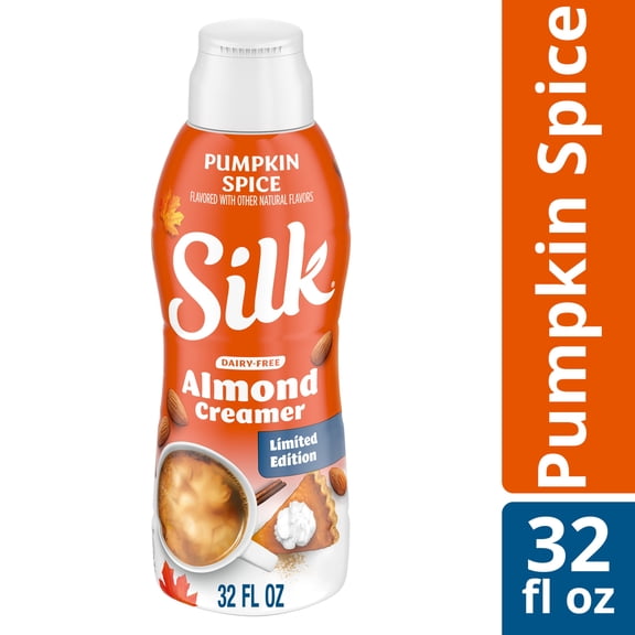 Silk Limited Edition Pumpkin Spice Almond Creamer, 32 fl oz Bottle