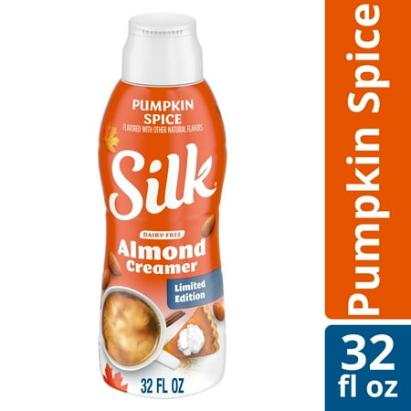 Silk Limited Edition Pumpkin Spice Almond Creamer, 32 fl oz Bottle