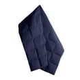 thumbnail image 2 of Peace Nest 50x70" Down Throw Blanket, Soft 100% Peach Skin Fabric, Navy, Washable, One Size, 2 of 6