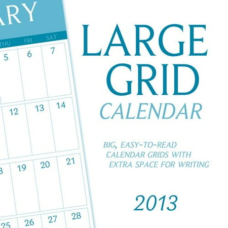 DaySpring Large Grid 2013 Wall Calendar