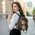 thumbnail image 6 of FORMRS Mini Backpack Purse for Women Travel Daypack Casual Shoulder Bag, Skeleton Stripes, 6 of 7