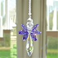 thumbnail image 5 of Modern Rainbow Crystal Angel Chakra Suncatcher Car Charm Pendant, 5 of 5