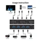 thumbnail image 5 of Compatible Con Hub Usb Kvm Y Conmutador Hdmi 4k, 5 of 7