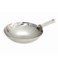 thumbnail image 1 of Winco WOK-16W 16" Stainless Stir Fry Pan - No Interior Rivets, 1 of 1