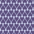 thumbnail image 1 of Ahgly Company Machine Washable Indoor Square Transitional Purple Mimosa Purple Area Rugs, 6' Square, 1 of 7