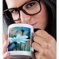 thumbnail image 2 of 3drose, Bloom - Pretty Flowers - Floral Art, 11oz Two-tone Black Mug, 2 of 6