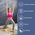 thumbnail image 2 of Landscape Yoga Blanket with Storage Bag, 72.8"x26.8" - Yoga, Pilates, and Fitness - Includes Yoga Towel and Mat Towel, 2 of 6