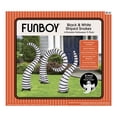 thumbnail image 5 of FUNBOY Inflatable Halloween Lawn Snakes 3-Pack, Black & White Outdoor Decor with Bonus Ghost, 5 of 6