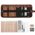 thumbnail image 3 of Sketch Eraser, Drawing Beginner Sketch Set Charcoal Pencil Eraser Art Craft Painting Sketching Kit Artist's Pencils Earser Drawing Supplies Kit, 3 of 7