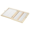 thumbnail image 4 of KKmoon 100-Places Wooden Slide Storage Box with Numbered Slots Contents Sheet for Prepared Microscope Slides, 4 of 7