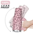 thumbnail image 6 of 40oz Fashion Leopard Pattern Stainless Steel Flip Straw Tumbler Spill Proof Travel Cup Double Wall Vacuum Insulated Coffee Mug with Top Handle, 6 of 6