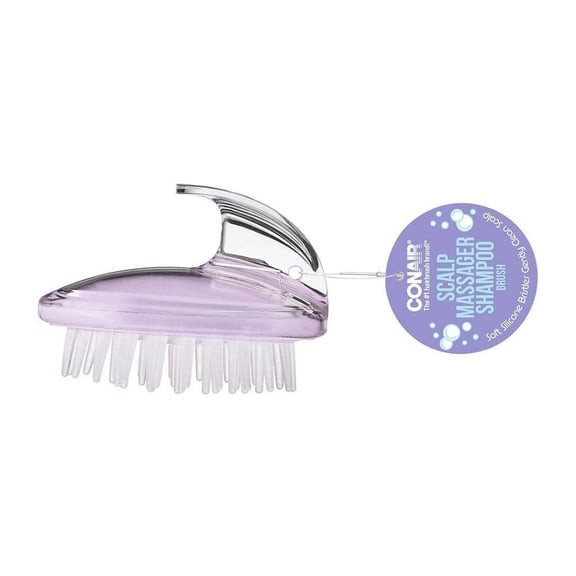 Conair Scalp Massager Shampoo Brush - Purple