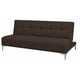 thumbnail image 2 of Sofa Cama Reclinable El Bazar Store New York Chocolate Futon 3 posiciones Sala Love Seat, 2 of 7