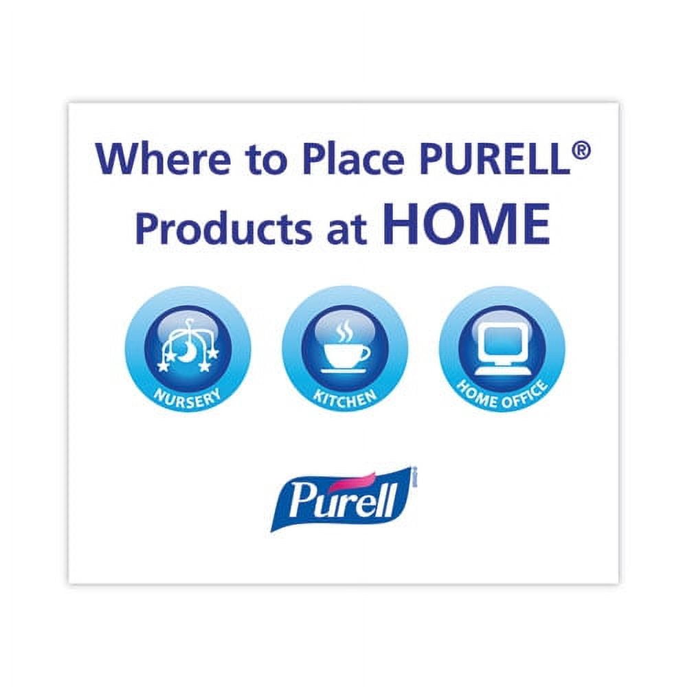 Hand Sanitizer Purell Advanced 12 oz. Alcohol (Ethyl) Gel Pump Bottle 10 Pack