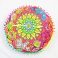 thumbnail image 4 of Funda de cojín de meditación redonda universal, funda de cojín para sofá, cojines para silla de interior/exterior, cojín antideslizante para silla mecedora, cojines para patio y jardín., 4 of 6