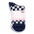 thumbnail image 2 of Joyspun Women’s Checkered Dress Crew Socks, 4-Pack, Shoe Sizes 4-10, 2 of 6