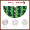 thumbnail image 3 of Sikiie Green Stripes Of Watermelon Nativity Christmas Tree Skirt, Jesus Christian Winter Holiday Tree Mat Decoration(30-48IN)30", 3 of 6