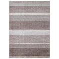thumbnail image 1 of Concord Global Trading 32884 3 x 5 ft. Positano Toscano Stripe Rectangle Area Rug, Brown, 1 of 1